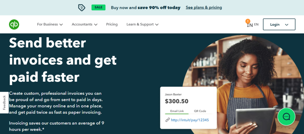 QuickBooks Qi- Invoicing and accounting for small businesses